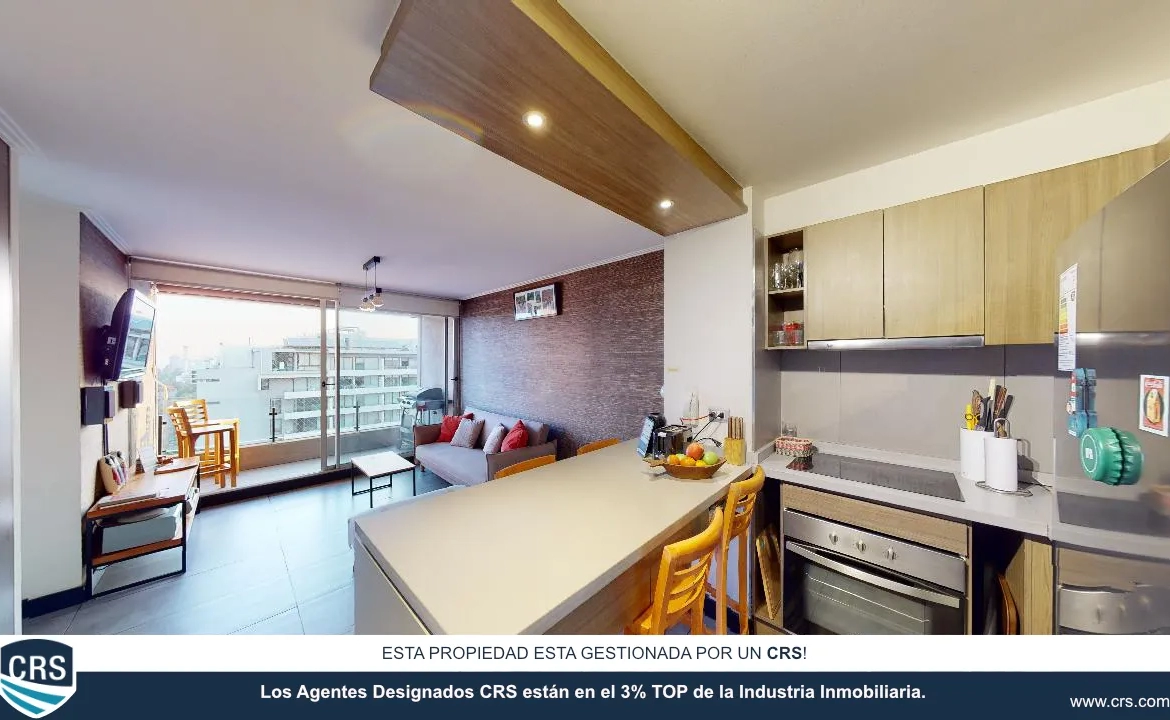 Venta departamento en Las Condes 2 dormitorios - Corredor de propiedades Luxury Team
