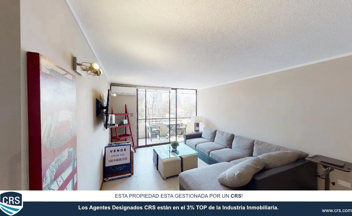 Venta departamento en Providencia - Corredor de propiedades Luxury Team