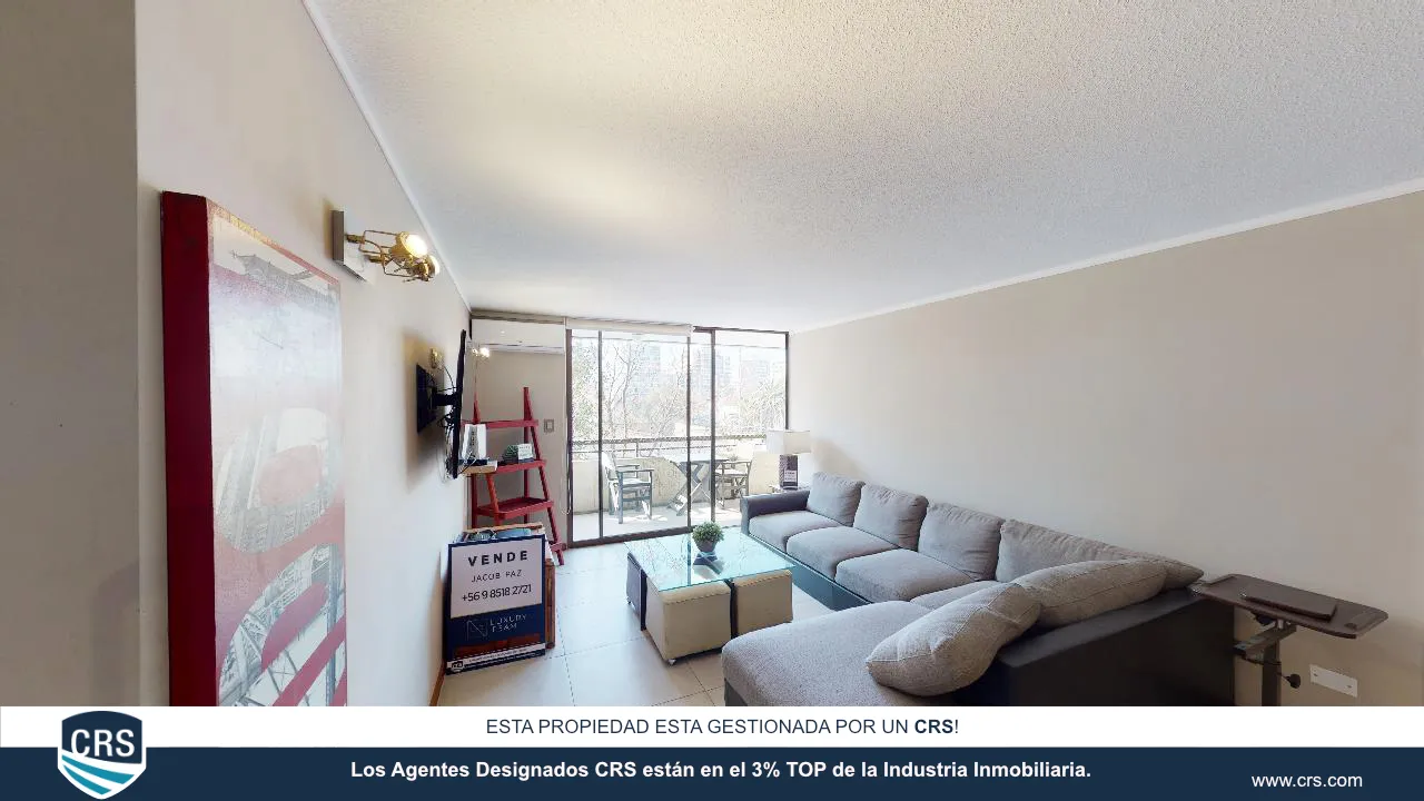 Venta departamento en Providencia - Corredor de propiedades Luxury Team